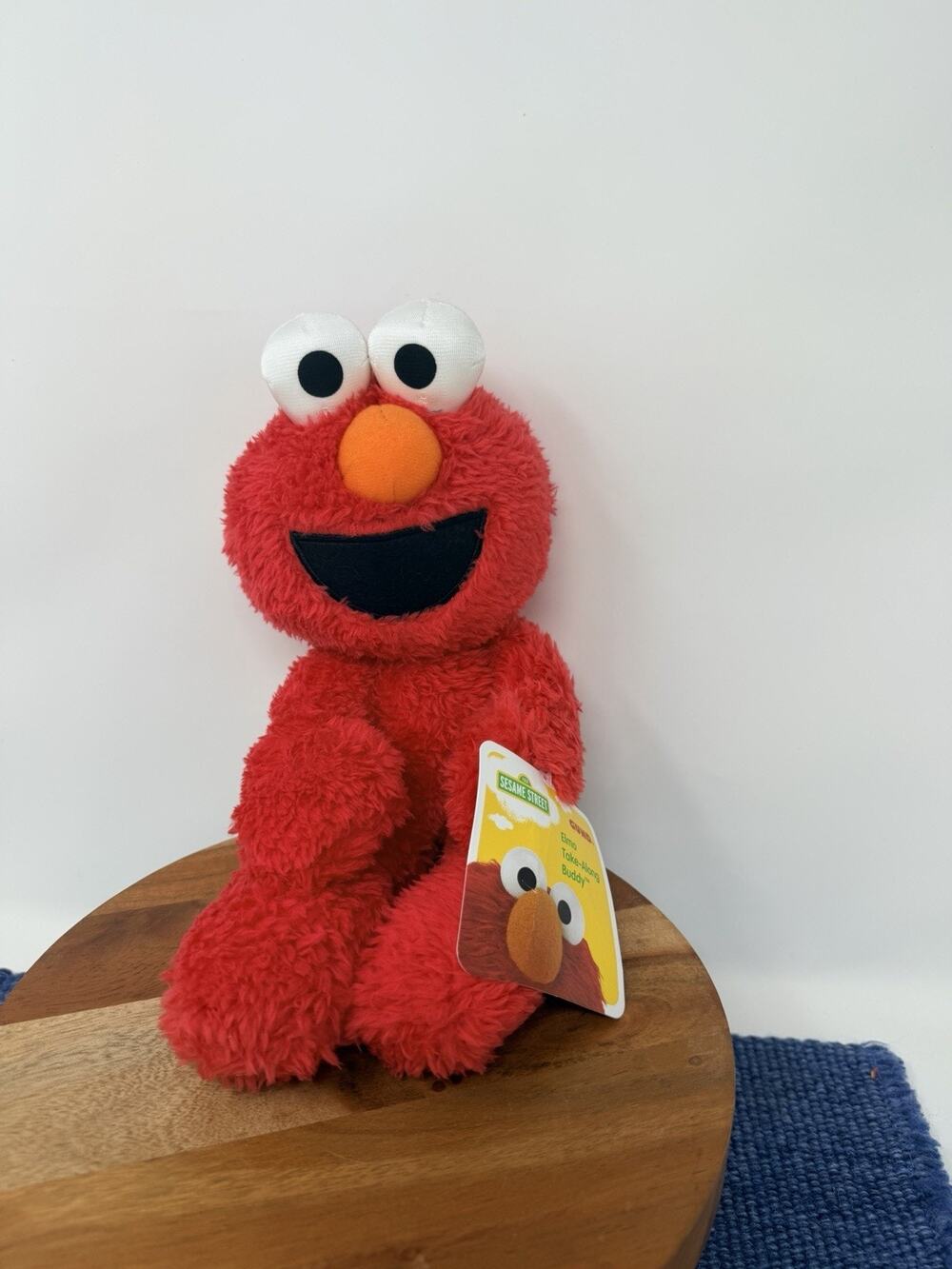 ELMO - Sesame Street Take Along Buddy Kids Soft Toy Plushie BRAND NEW! NWT